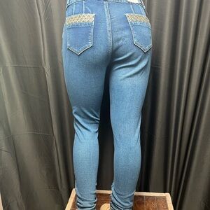 H&M Blue Skinny Jeans with Stretch
